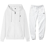 FOESCE Classic brand men's and women's zipper hoodies and pants sets, pullovers, jackets, sports and velvet long sleeved jackets