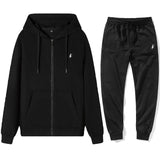 FOESCE Classic brand men's and women's zipper hoodies and pants sets, pullovers, jackets, sports and velvet long sleeved jackets