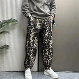 Fashion Sexy Leopard Print Pants Hip Hop Loose Streetwear Trousers Outdoor Jogger Sweatpants High Quality Luxury Brand Men Cloth