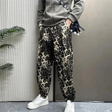 Fashion Sexy Leopard Print Pants Hip Hop Loose Streetwear Trousers Outdoor Jogger Sweatpants High Quality Luxury Brand Men Cloth