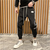 FOESCE Harem Men's Sweatpants 2025 New In Sport Elastic Goth Y2k Trousers Korean Style Track Stylish Flated Summer Man Sweat Pants XL