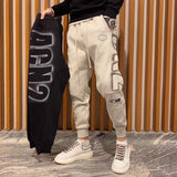 FOESCE Harem Men's Sweatpants 2025 New In Sport Elastic Goth Y2k Trousers Korean Style Track Stylish Flated Summer Man Sweat Pants XL