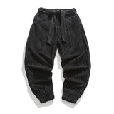 New Autumn Winter Men Corduroy Harajuku Pants Men Streetwear Harem Pants Fashion Thickened Sweatpants Women Warm Casual Trousers