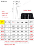 Big Size Men's Jogger Sweatpants 8XL 7XL 6XL Sportswear Gradient Color Baggy Pants Wash Cotton Casual Loose Track Trousers Male