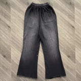 Hellstar Flare Black Flame  Pants