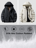 Foesce New Winter Men's Parkas Korean Fashion Hooded Windbreaker Padding Coat Men/Women Unisex Style Thicken Warm Jackets