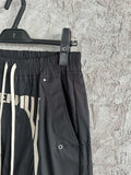 men embroidery wide leg cargo pants