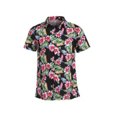 5 Style Men's Hawaiian Beach Shirt Floral Fruit Print Shirts Tops Casual Short Sleeve Summer Holiday Vacation Fashion Tops