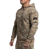 Foesce New Fitness Hoodies Men Autumn Brand tight Fashion camouflage Sportswear Sweatshirt Men's Track Outdoor Camping Long sleeve