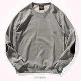 Spring Autumn Basic Simple Solid Color Hoodies Men's Pullover Sweatshirts Japanese Retro Loose Pure Cotton Couples Sport Tops