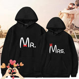 Couples Lovely  Couple Hoodies Chritsmas Women Men Lovers Sweatshirt Lovers Hoodies