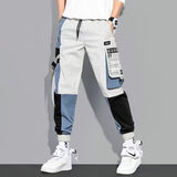 Foesce Men Pants Spring and Autumn Cargo Pants Man Fashion Hip Hop Casual Pants Loose Korean Drawstring Men Joggers Sweatpants