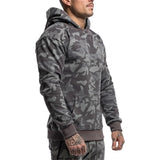 Foesce New Fitness Hoodies Men Autumn Brand tight Fashion camouflage Sportswear Sweatshirt Men's Track Outdoor Camping Long sleeve