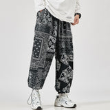 Men's Harem Pants New Fashion Jogger Sweatpants Korean Man Loose Oversized Trousers Funny Streetwear Male Casual Pants 5XL