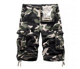 Summer New Mens Casual Trouers Beach Shorts Camouflage Cargo Male Loose Work Man Military Short Pants OverSize