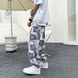 Men's Harem Pants New Fashion Jogger Sweatpants Korean Man Loose Oversized Trousers Funny Streetwear Male Casual Pants 5XL