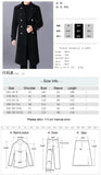 Long dust coat Men Winter Warm Trench Woolen Cloth Coat Mens Double Breasted Slim Casual Jackets Solid Business Outwear