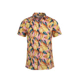 5 Style Men's Hawaiian Beach Shirt Floral Fruit Print Shirts Tops Casual Short Sleeve Summer Holiday Vacation Fashion Tops