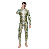 Women Men Jumpsuits Giraffe Serpentine Tiger Sexy Cosplay Costume Animal Print Couple Bodysuit Leopard Shapewear Romper Outfits