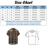 Chemise Homme Male New Casual Fashion Shirt Top Colorful Printed Top Loose Shirt Short Sleeve Stand Collar Button Top Shirt