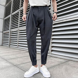 Foesce Brand Clothing Men's Spring High Quality Casual Pants/Male Spring Fashion Business casual Trousers Loose Haroun Pants 29-36