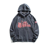 Y2K American retro three-dimensional letter hooded sweater autumn and winter new hoodie female ins high street jacket sweatshirt