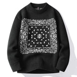 Japanese style hip hop loose pullover sweater oversized knitted women and men christmas sweaters jersey unisex jumper