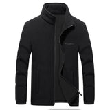 Men's Fleece Jacket Autumn Spring Large Size Big and Tall Men Clothing Jacket Liner Cardigan Plus Size Coat Male 9XL 8XL 7XL 6XL