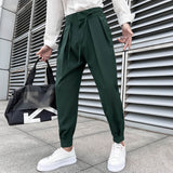 Foesce Brand Clothing Men's Spring High Quality Casual Pants/Male Spring Fashion Business casual Trousers Loose Haroun Pants 29-36