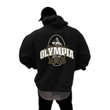 Autumn and winter New Orsay Commemorative Fitness Hooded Sweatshirt Trend Olympia Casual Running Sports Tops