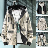 Men Reversible Jacket Waterproof Windbreaker Spring Autumn Hooded Male Coat Basic Casual Outwear hommes veste mens clothing