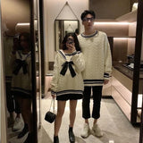 Women Sweet Warm Winter Korean Style Daily All-match Couple Kawaii Elegant College Loose Young Ins Simple Design Mujer