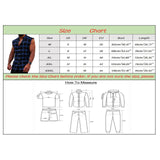 5 Colors Hot Sale Men's Summer Shirts Fashion Casual Plaid Print Buckle Sanding Sleeveless T Shirt Vest Simple Daily Tops