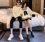 Women Sweet Warm Winter Korean Style Daily All-match Couple Kawaii Elegant College Loose Young Ins Simple Design Mujer