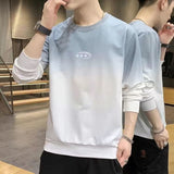 Foesce New Mens Patchwork Sweatshirts Japanese Style Hip Hop Casual Hoodies Streetwear Male Pullover Hipster Harajuku Tops 5XL