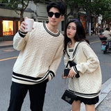 Women Sweet Warm Winter Korean Style Daily All-match Couple Kawaii Elegant College Loose Young Ins Simple Design Mujer