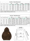 Hooded Hoodie for Men Drawstring Bear Pattern Fluffy Sweatshirts Unisex Streetwear Pullover Fall Winter Hoodies Sweats