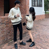 Women Sweet Warm Winter Korean Style Daily All-match Couple Kawaii Elegant College Loose Young Ins Simple Design Mujer