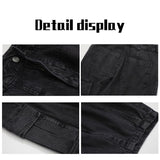 Foesce Baggy Jeans Trousers Male Denim Pants Black Wide Leg Pants Men's Jeans Oversize Cargo Korean Streetwear Hip Hop Harajuku