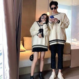 Women Sweet Warm Winter Korean Style Daily All-match Couple Kawaii Elegant College Loose Young Ins Simple Design Mujer