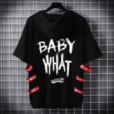 Men's Hoodies Male Casual Sweatshirts Men Kpop Style Streetwear Sweatshirt Short sleeve Tops Hot Fashion Hip Hop Hoodies