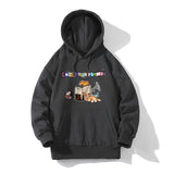 Hoodies Sweatshirts For Men Oversize Loose Printed Cartoon Sports Tops Hip-hop Trend Men’s Clothing Casual Long Sleeve Pullover