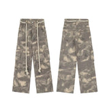 Foesce- Camouflage Cargo Pants Men Oversize Camo Trousers Male Loose Casual Vintage Streetwear Hip Hop Safari Style