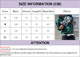 Foesce Vintage Men's Hoodies Fashion Hip Hop Printed Hooded Sweatshirts Gothic Punk Oversized Zip Up Jacket Coat Hoodie Y2k Clothes