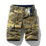 Foesce New Summer Men Cotton Cargo Camouflage Shorts Men Clothing Casual Breeche Bermuda Beach Jogger Shorts Male Hot