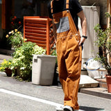 Fashion Clothing Mens Spring Summer Jumpsuits Vintage Loose Wide Leg Pants Patchwork Playsuits Men Casual Sleeveless Tank Romper