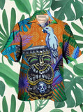 Foesce Loose Breathable 3d Print Trendy Cool Fashion Hawaiian Shirts Beach Party Tops Short Sleeves Summer Men's Shirts