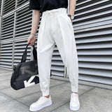 Foesce Brand Clothing Men's Spring High Quality Casual Pants/Male Spring Fashion Business casual Trousers Loose Haroun Pants 29-36