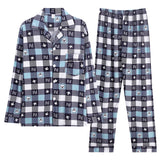 Spring and Autumn New Men's Fashion Casual Printed Pajamas Set Men's Casual Loose Large Size High Quality Home Clothing 4XL